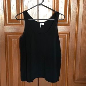 Black sheer tank